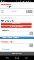 UOP Order Status Screenshot 1