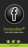 Fontomizer SP(Font for Galaxy) plakat