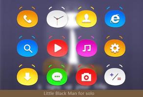 Little Black Man Icons স্ক্রিনশট 1