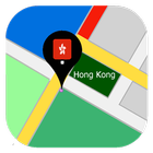 Hong Kong map ikon
