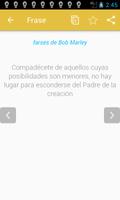 Frases Bob Marley 스크린샷 1