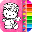 H Kitty Coloring Pages APK