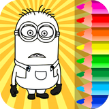 Minion Coloring Pages 아이콘