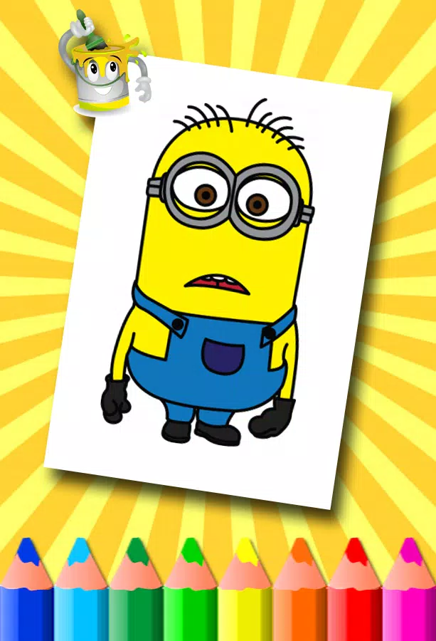 55 Minion Coloring Pages Cartoon  Best HD