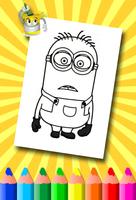 Minion Coloring Pages captura de pantalla 1