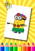 Minion Coloring Pages captura de pantalla 2