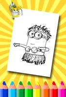 Minion Coloring Pages capture d'écran 3