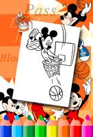 NBA Basketball Coloring Pages Game скриншот 2