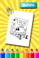 Sponebob Coloring Pages скриншот 2