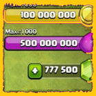 Free Gems Generator for coc (Prank) icône