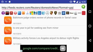 RssReaderForFun captura de pantalla 1
