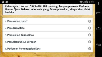 EYD dan Tata Bahasa Indonesia تصوير الشاشة 1