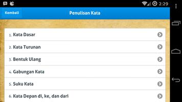 EYD dan Tata Bahasa Indonesia capture d'écran 3