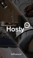 Hosty Influencer الملصق