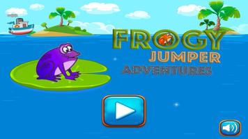 HOP FROG Tap the Frog to jump mega jump captura de pantalla 1