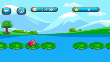 برنامه‌نما HOP FROG Tap the Frog to jump mega jump عکس از صفحه