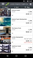 hostelbookers - Hostels تصوير الشاشة 1