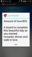 برنامه‌نما Love Calculator عکس از صفحه