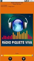 RÁDIO PIQUETE VIVA Affiche