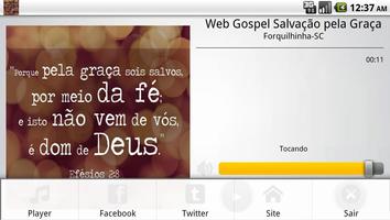 Web Gospel Salvação pela Graça capture d'écran 3