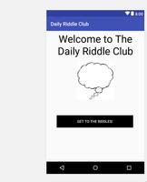 Daily Riddle Club Cartaz