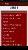 Verbs - English Affiche