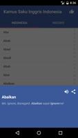 Kamus Saku Bahasa Inggris capture d'écran 3