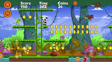 Panda Ku Fu Adventure Island imagem de tela 1