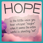 Quotes Hope أيقونة