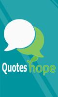 Quotes Hope Plakat