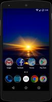 CM12 Theme-Tenebris الملصق