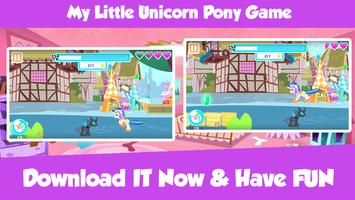 My Little Unicorn Pony Game पोस्टर