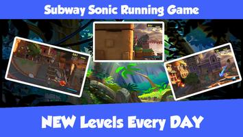 Subway Sonic Running Adventures Ekran Görüntüsü 3