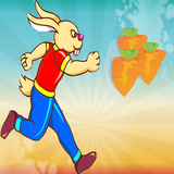 Hopping bunny ícone