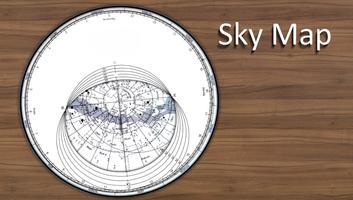 Sky Map Poster
