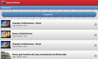 Guia de Roma captura de pantalla 3