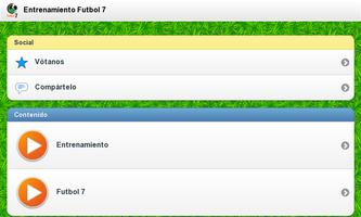 Entrenamiento Futbol 7 screenshot 1