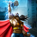 Flying Iron Hammer Superhero Survival APK