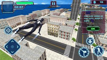 Flying Iron Spider - Rope Superhero 2018 captura de pantalla 1