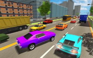 Real Endless Traffic Car Extreme Racer постер