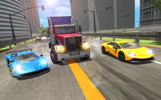 Real Endless Traffic Car Extreme Racer скриншот 2