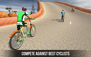 Endless Bi-Cycling Challenge on round-shaped Road تصوير الشاشة 2