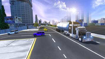 Lourde Truck Driving Sim capture d'écran 1
