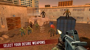 FPS Counter Shoot : Zombies Dead Target Game capture d'écran 2