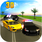 Police Car Chase Games - Undercover Cop Car icône