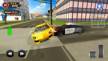 Police Car Chase Games - Undercover Cop Car capture d'écran 1