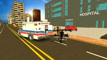 Emergency Ambulance Rescue Simulator 2018 ảnh chụp màn hình 1