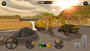 Sand Excavator Truck Drive - City Construction Sim screenshot 1