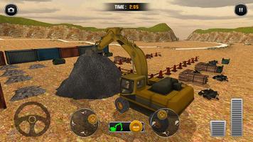 Sand Excavator Truck Drive - City Construction Sim screenshot 2