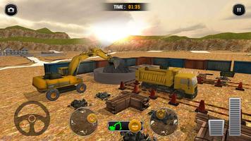 Sand Excavator Truck Drive - City Construction Sim screenshot 3